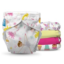 Charlie Banana 5 Pack Reusable Adjustable Cloth Diaper, One Size - Prima Bella