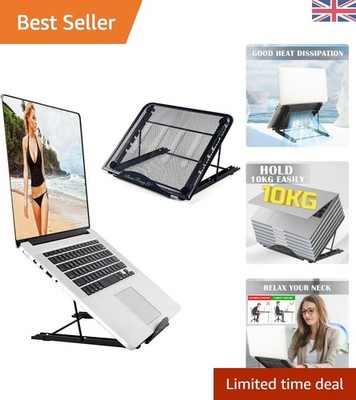 Stabile faltbare Laptophalterung mit ergonomischem Design - Entspannen Sie Nacken & Arme