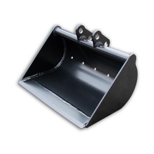 BAMATO Humusschaufel f&uuml;r Minibagger MIB-600 Baggerschaufel 500 mm Grabenr&auml;umer