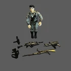 2002 Hasbro-G.I. Joe Dusty (v5) ARAH Night Rhino Driver Action Figure Extra Guns