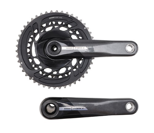 SRAM Force D2 DUB AXS 2x 12 Speed Carbon Road Bike Crankset 170mm 46/33T Gravel
