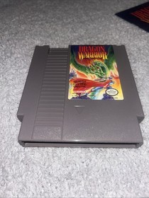 Dragon Warrior (Nintendo NES, 1989) Authentic - Manual amazing shape wow!