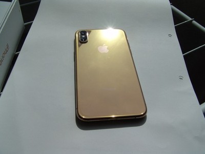Apple iPhone XS Gold, 64GB, kein Simlock, Roségold Entsperrt Top Zustand