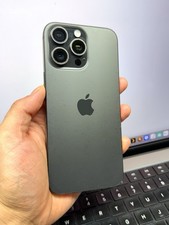 Apple iPhone 15 Pro Max 256GB Factory Unlocked 87 Batt Black Titanium 23454