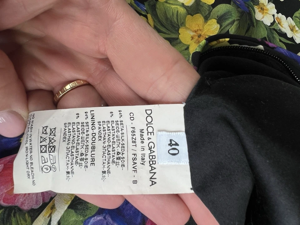 Dolce & Gabbana Dress IT 40 - Image 4 of 4