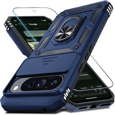 For Google Pixel 10 Pro XL Case /10 Phone Cover Shockproof + Tempered Glass