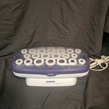 Conair Instant Heat Hair Setter 20 Velvet Flocked Hot Rollers NO Clips CHV21