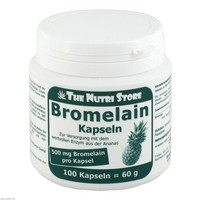 Bromelain 500 Mg Vegetarische Kapseln 100 St