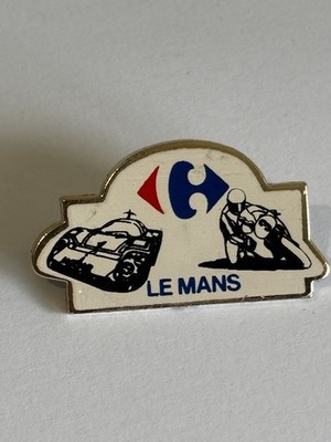 Pin s Race Carrefour Le Mans Rennstrecke Auto PKW Auto Jaguar Motorrad #3