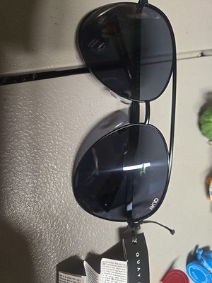 Quay Polarized Aviator Sunglasses