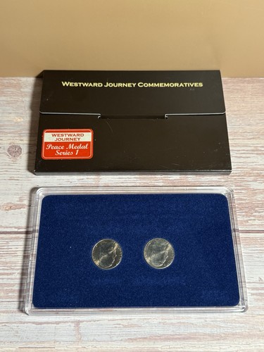 2004 P + D Die Westreise - Friedensmedaille, Serie 1 - Bild 2 von 2