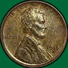 1913-S Lincoln Wheat Cent Uncirculated UNC Coin #36359