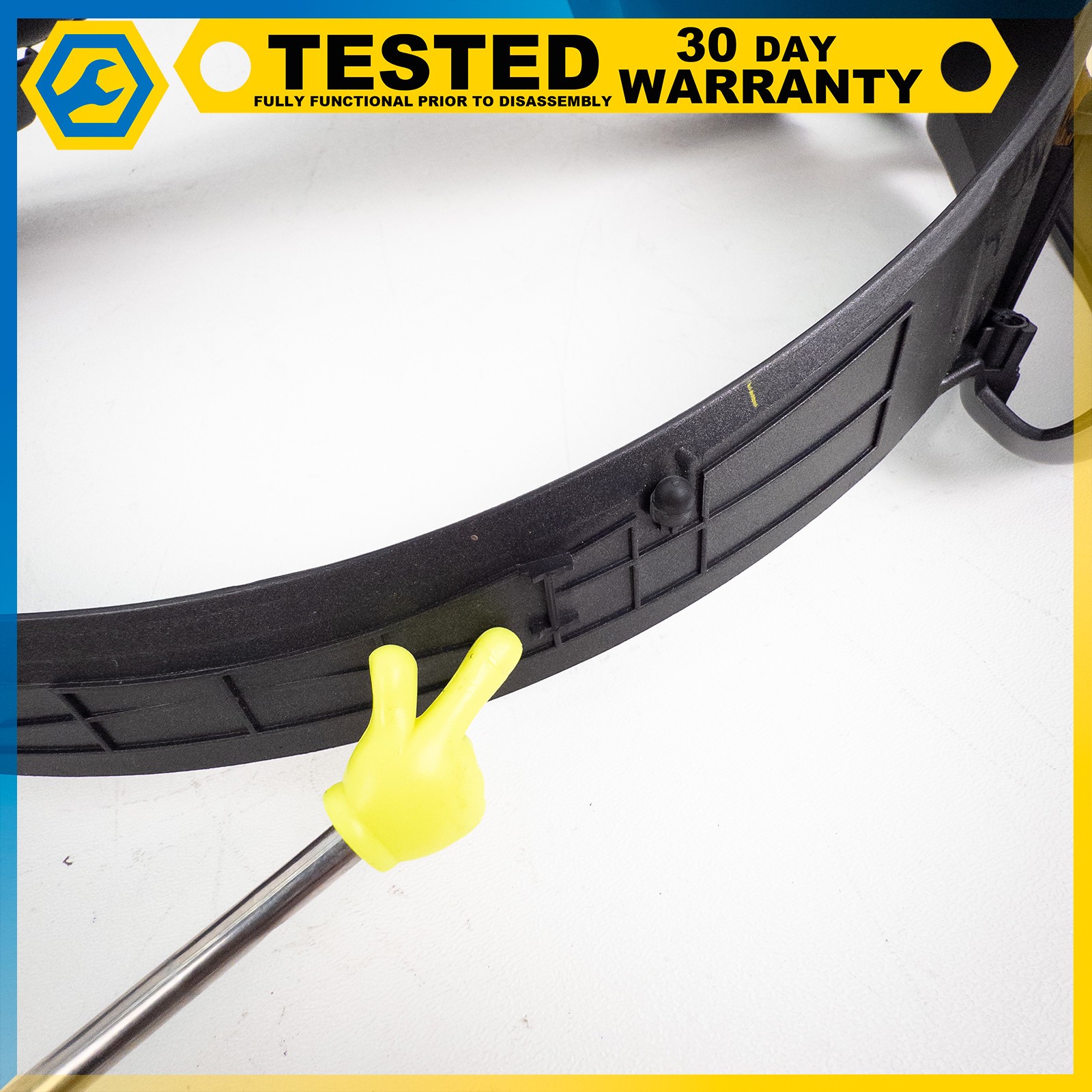 05-13 CHEVROLET CORVETTE C6 INSTRUMENT CLUSTER SPEEDOMETER TRIM BEZEL COVER OEM