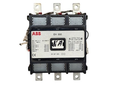 ABB EH550 800A 3-POLE 1000V IEC AC-3 MOTOR CONTACTOR