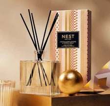 NEW in Box NEST New York Crystallized Ginger & Vanilla Bean Reed Diffuser 5.9 oz