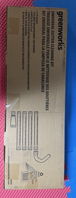 #ad #ad GreenWorks 11Ft Universal Gutter Cleaning Kit For Leaf Blower Vacuum GK0A00 $49.97