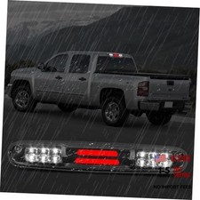 High Mount 3rd Stop Light Compatible with 2007-2013 Chevy Black Smoke