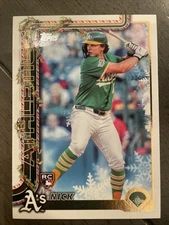 2025 Topps Now Nick Kurtz #306 (RC) Candy Cane Holiday Special