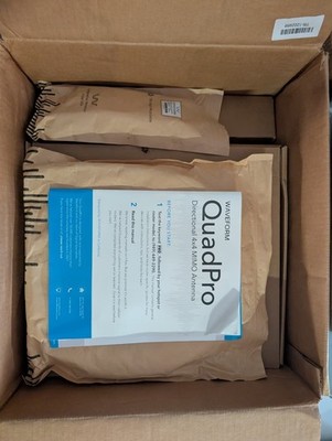 Quadpro 4X4 MIMO Signal Boosting Panel Antenna Kit | External Antenna for 4G/5G 
