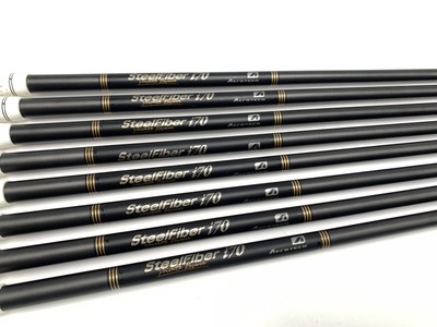 AeroTech SteelFiber i70 Private Reserve Reg Iron Shafts 34.25