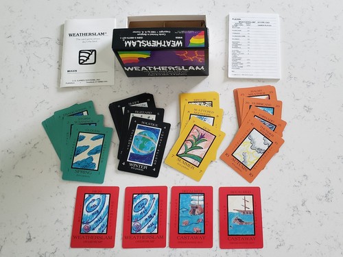Weatherslam Card Game Conquer the Seasons Where the Sky's the Limit Pre-owned - Picture 2 of 10