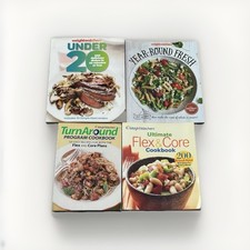 Weight Watchers Cookbook Lot 4 Books Mealtime Flex Core Healthy Recipes WW Diet