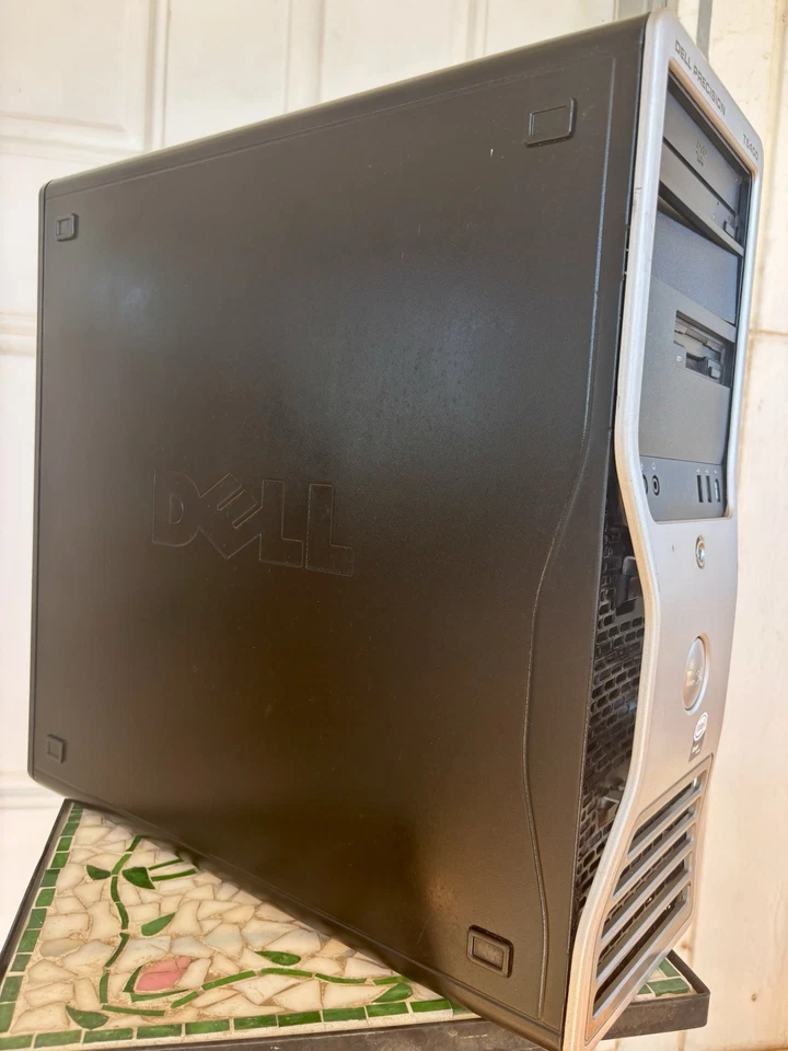 DELL PRECISION T5400 WORKSTATION 16GB RAM (8X2GB) NO HDD FOR PARTS/REPAIR 2 BEEP - Image 3 of 4