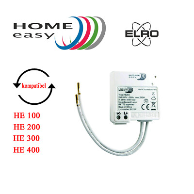 Funk Einbau Dimmer Home Easy HE203EU Mini-Funkdimmer 230V-210 Watt selbstlernend
