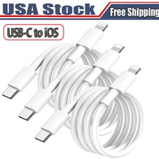 20W Charger USB-C to iOS Fast Charging Cable for iPhone 14 13 12 11 Pro Max