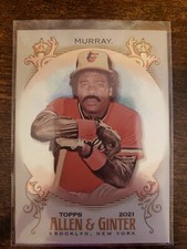 2021 Allen & Ginter Baseball SILVER PORTRAIT 4 Eddie Murray Baltimore Orioles