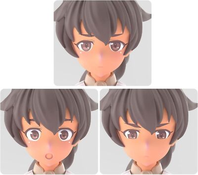 30MS Optional face parts Expression set 6 [Color C] Color-coded plastic mod