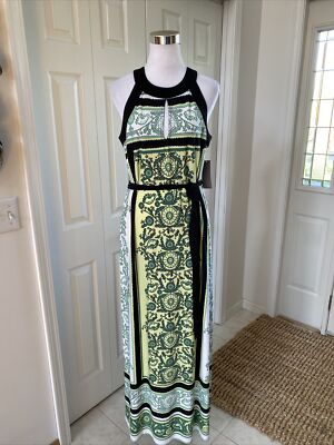 eva mendes green maxi dress Del Mar Dress main image 1