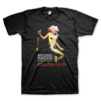 New Missing Persons Band Gift Fans Black All Size Shirt