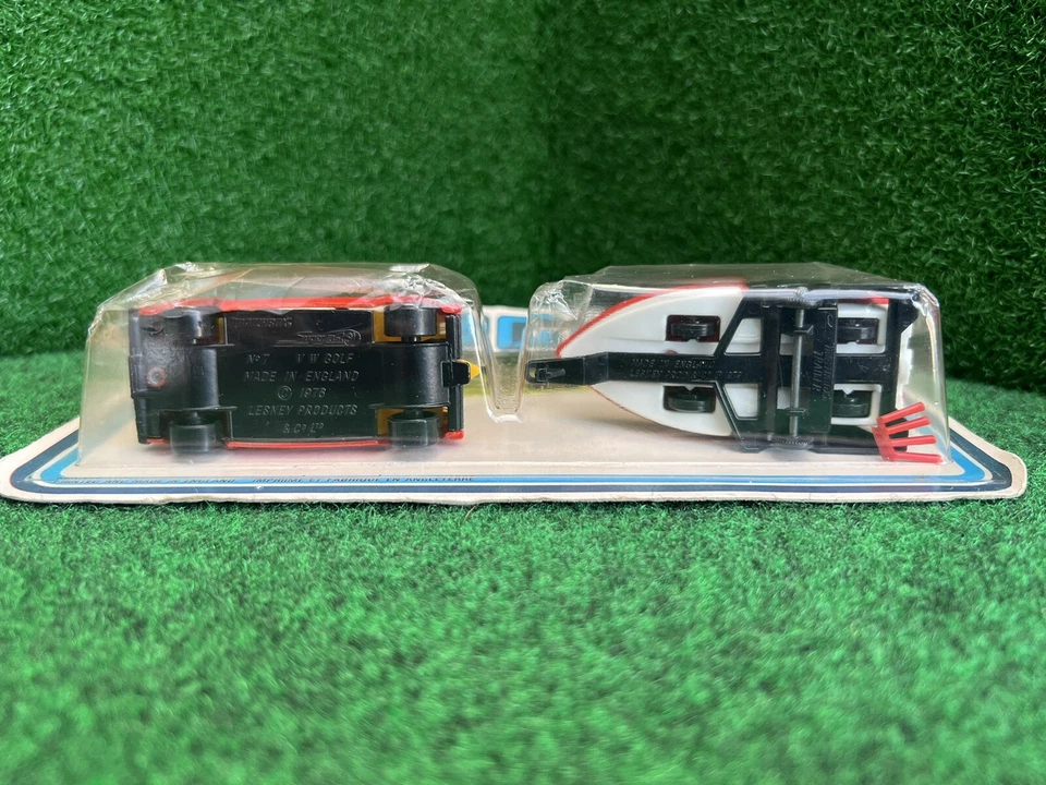 Lesney Matchbox 900 TP-18 1978 Two Pack VW Golf & Boat With Trailer - Image 4 of 4