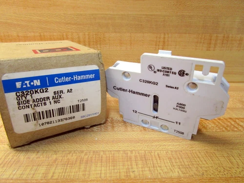 Eaton C320KG2 Cutler Hammer Auxiliary Contact (Pack of 3)