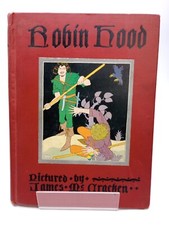 ROBIN HOOD (1932) - Ula Waterhouse Echols, Illustrated by James McCracken - VTG
