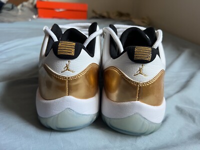 Air Jordan 11 Retro Low Closing Ceremony 528895 103 White/Metallic