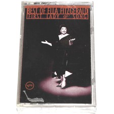 Best Of Ella Fitzgerald - First Lady of Song Cassette Tape 1994 NEW SEALED