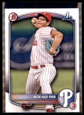 2025 Bowman Prospect Paper Wen Hui Pan #BP-6 ...
