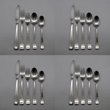 Oneida Stainless Flatware MODA - (GLOSSY) Service for Four - 20pc Set