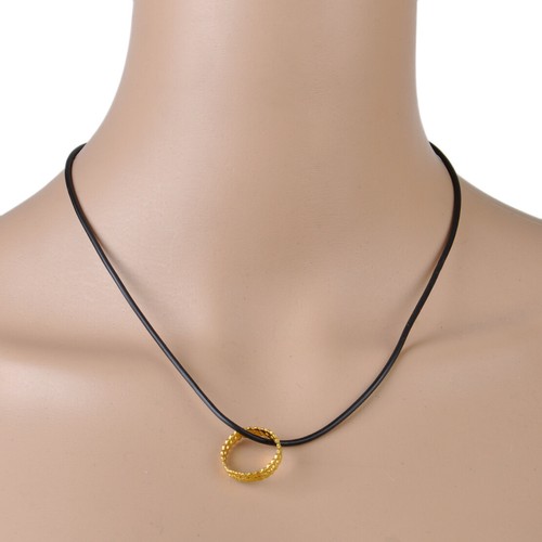 100pcs Black Rubber Necklace Cord Rope Thread 18 eBay