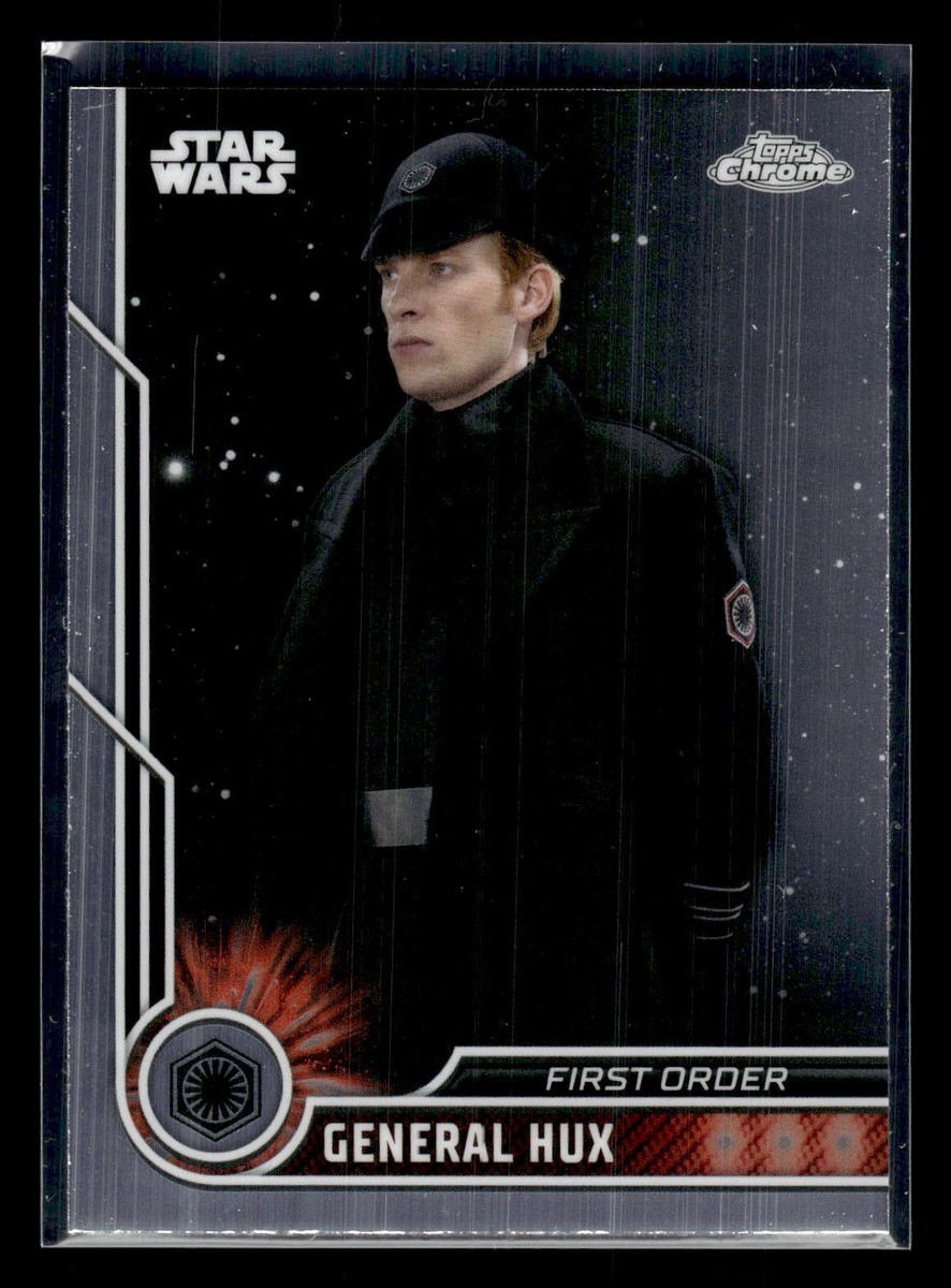 2023 Topps Chrome Star Wars #53 General Hux First Order 2023 Topps Chrome Star Wars #53 General Hux First Order