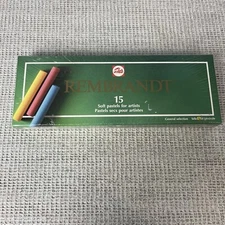 Talens Rembrandt 15 Extra Soft Pastels Vintage Box NEW SEALED
