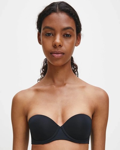 Calvin Klein Women's Naked Glamour Strapless Push-Up Bra QF5677 - Picture 5 of 19