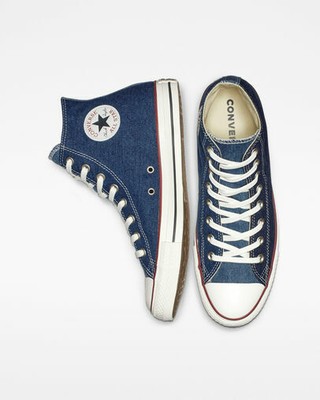 blue jean chuck taylors