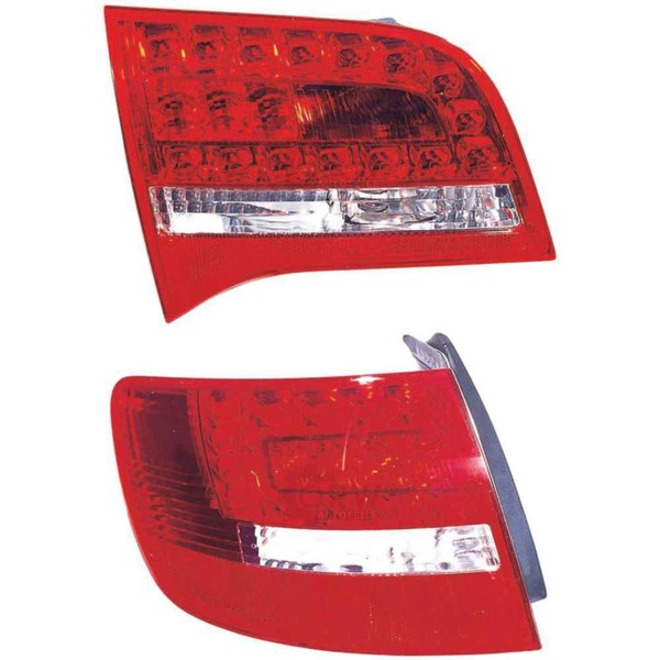 Heckleuchten RüCkleuchten Set Rechts Innen + AußEn FüR Audi A6 Avant 4F5 C6-image