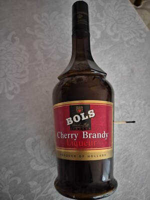 Kirschbrand Likör 1990. Leere Bols Royal Distillers Amsterdam Holland.