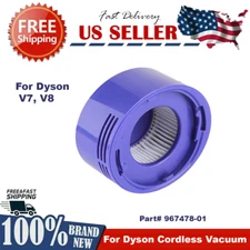 New Post Motor Filter For Dyson V7 V8 Animal Absolute Vacuum Cleaner 967478-01