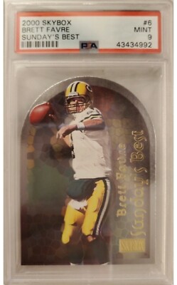 2000 Skybox Brett Favre SUNDAY'S BEST PSA 9 card POP 5