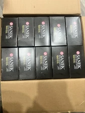 SANKEK BLACK NITRILE GLOVES(9 pk PER CASE)